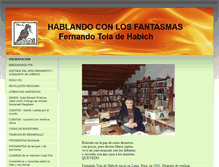 Tablet Screenshot of hablandoconlosfantasmas.com